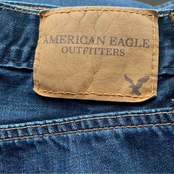 VINTAGE AMERICAN EAGLE Original Straight Medium Wash Jeans size 32 x 32 - Picture 13 of 13